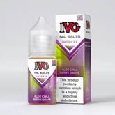 Aloe chill berry 30ml IVG intense salt nicotine best price in Pakistan